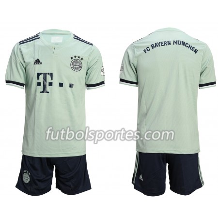 Camisetas Bayern de Múnich Niño Segunda Equipacion 2018/2019
